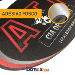 ADESIVO FOSCO COMUM ADESIVO FOSCO COMUM  4X0 CORES   