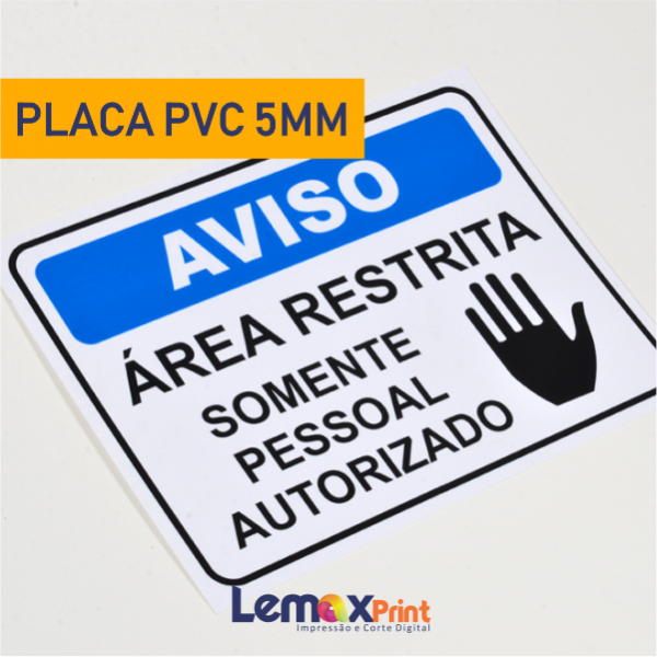 PLACA PVC 5MM